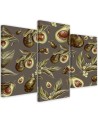 Canvas painting - Avocado fruit | FEEBY