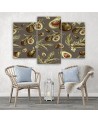 Canvas painting - Avocado fruit | FEEBY