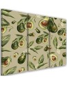 Modern painting for the kitchen - Avocado fruit | FEEBY