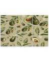 Modern painting for the kitchen - Avocado fruit | FEEBY