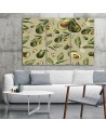 Modern painting for the kitchen - Avocado fruit | FEEBY