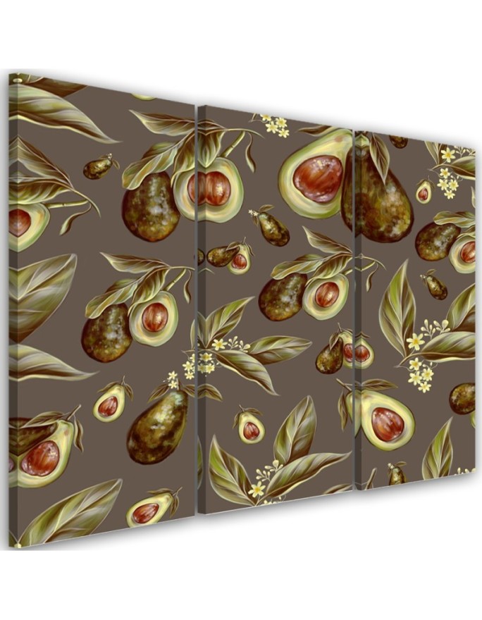 Canvas print Avocado halves