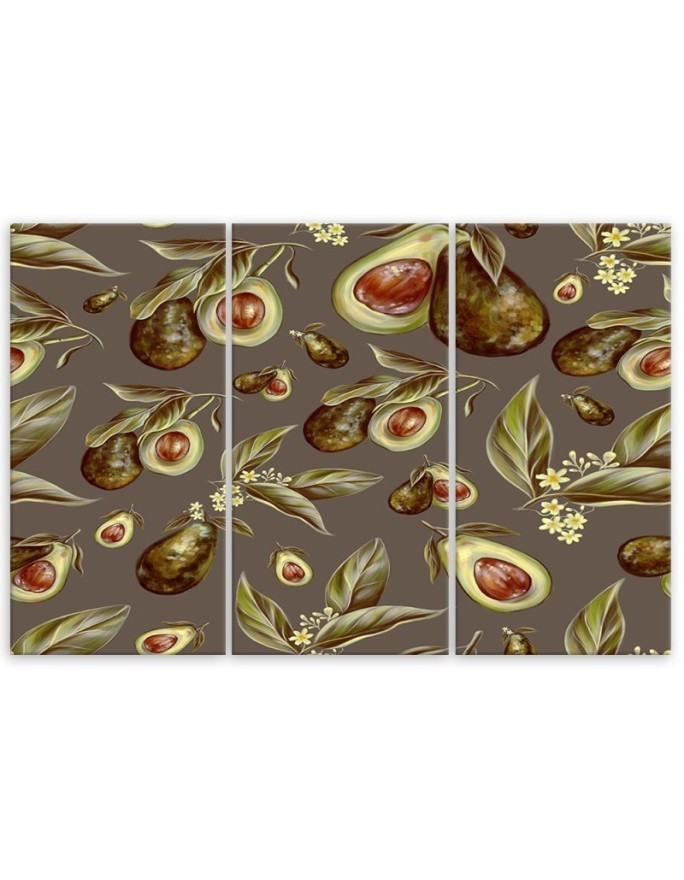 Modern canvas print - Avocado fruit | FEEBY