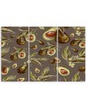 Modern canvas print - Avocado fruit | FEEBY