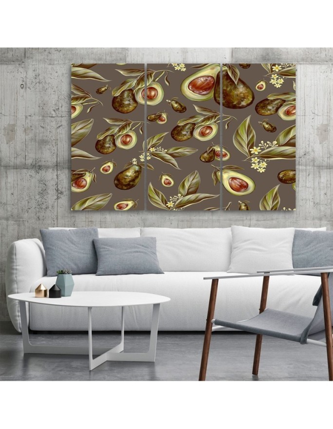 Modern canvas print - Avocado fruit | FEEBY