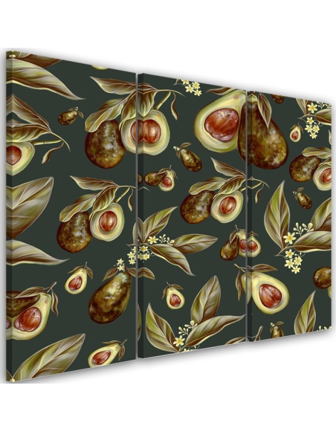 Canvas print Avocado halves