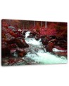 Canvas painting - Mountain stream landscape nature | FEEBY