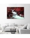 Canvas painting - Mountain stream landscape nature | FEEBY