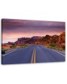 Canvas print modern - Route 66 Landscape| FEEBY