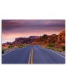 Canvas print modern - Route 66 Landscape| FEEBY