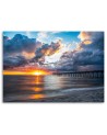 Canvas print - Sea at sunset | FEEBY