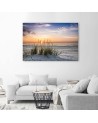 Sunset on the beach - Canvas print | FEEBY