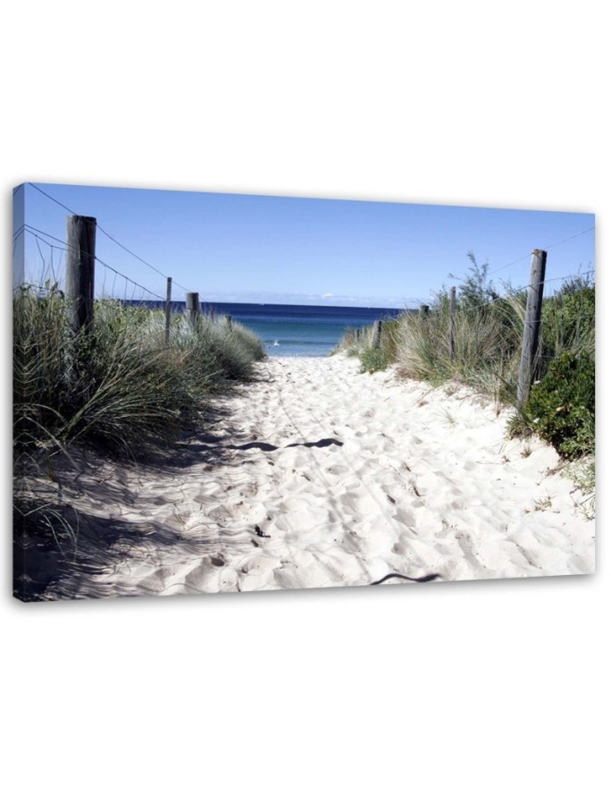 Canvas Prints for bedroom modern - Road to the beach | FEEBY
