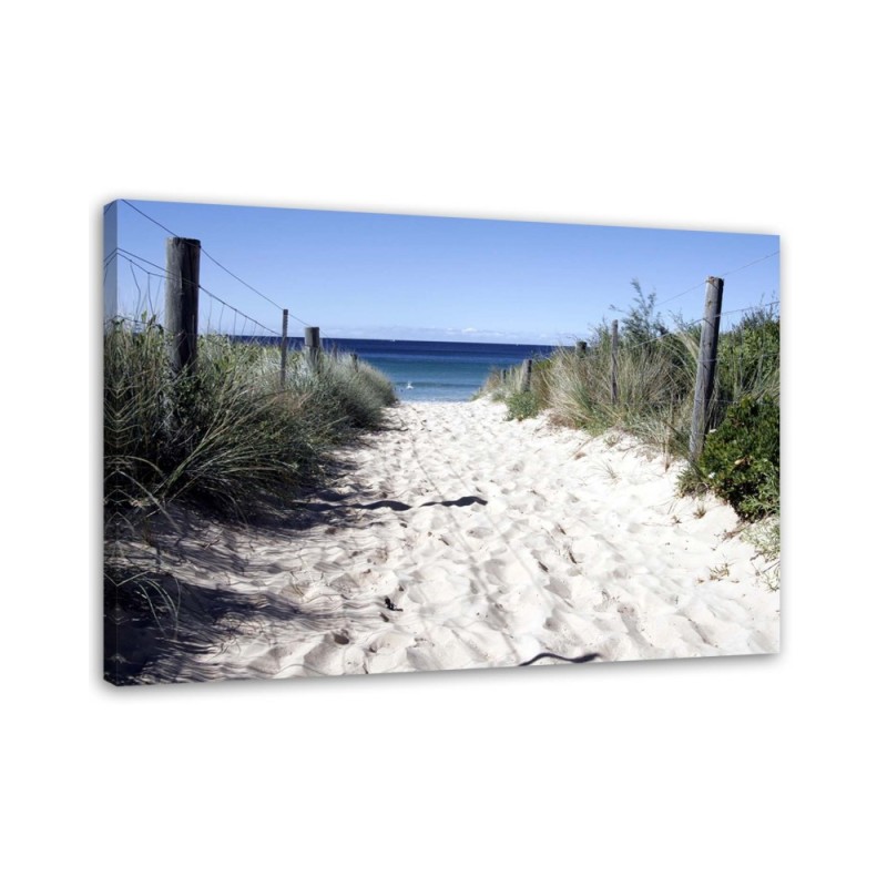 Canvas Prints for bedroom modern - Road to the beach | FEEBY