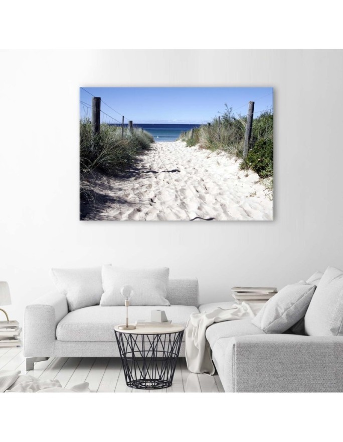 Canvas Prints for bedroom modern - Road to the beach | FEEBY