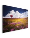 Canvas print modern - Alps mountains meadow | FEEBY