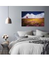 Canvas print modern - Alps mountains meadow | FEEBY
