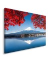 Modern Canvas painting for living room - View of Mt Fuji Japan | FEEBY