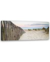 Canvas prints for living room - Sunset beach panoramic | FEEBY