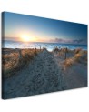 Canvas prints for the living room - Sunset over the sea | FEEBY