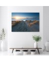 Canvas prints for the living room - Sunset over the sea | FEEBY