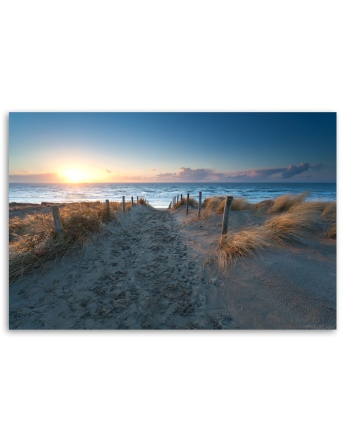 Canvas prints for the living room - Sunset over the sea | FEEBY