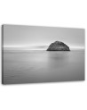 Canvas print - Rock in the sea at dusk | FEEBY