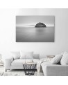 Canvas print - Rock in the sea at dusk | FEEBY