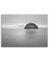 Canvas print - Rock in the sea at dusk | FEEBY