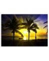 Palm trees and sunshine - Modern painting for bedroom. High quality  | FEEBY