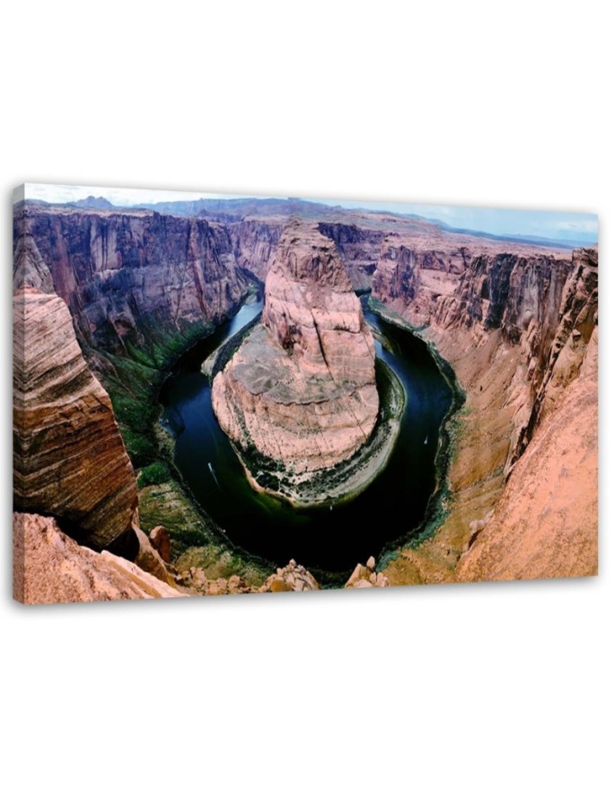 Canvas print View of the...
