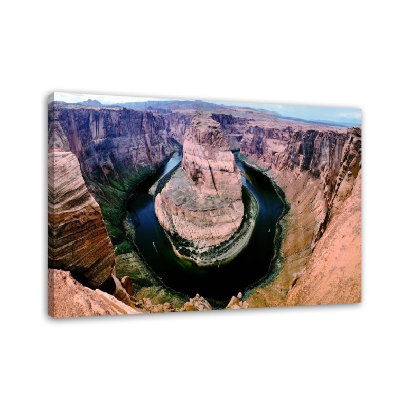 View of the Grand Canyon - Canvas painting for the living room | FEEBY