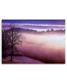 Fog over the lake - Canvas print | FEEBY