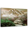 Canvas prints for living room - Stone road to the summit | FEEBY
