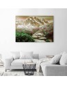 Canvas prints for living room - Stone road to the summit | FEEBY
