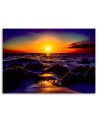 Canvas painting - Sunset over the sea | FEEBY