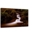 Modern Canvas painting for living room - Waterfall Landscape | FEEBY