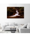 Modern Canvas painting for living room - Waterfall Landscape | FEEBY