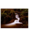 Modern Canvas painting for living room - Waterfall Landscape | FEEBY