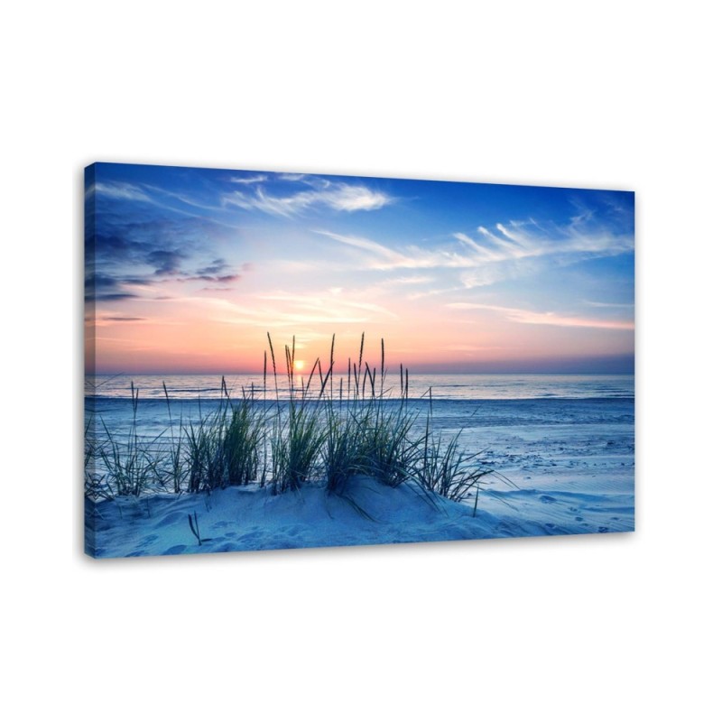 Canvas prints for bedroom modern - Beach sea grass | FEEBY