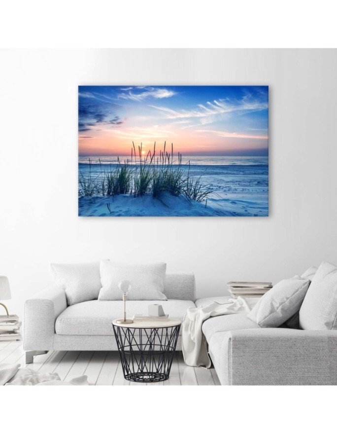 Canvas prints for bedroom modern - Beach sea grass | FEEBY