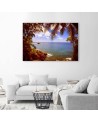 Canvas print - Rocky beach landscape | FEEBY