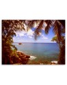 Canvas print - Rocky beach landscape | FEEBY