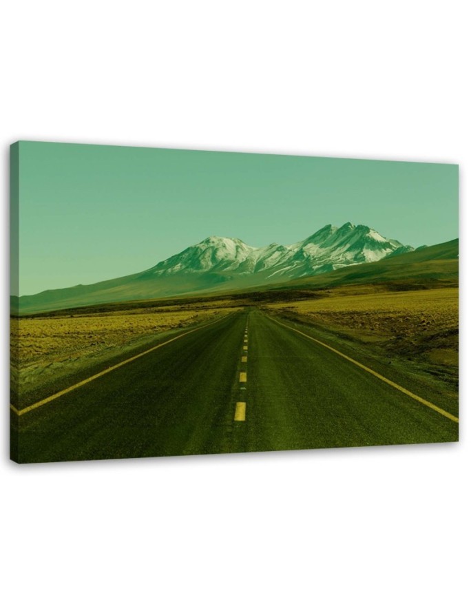 Living room Canvas painting - Arizona USA route 66 | FEEBY