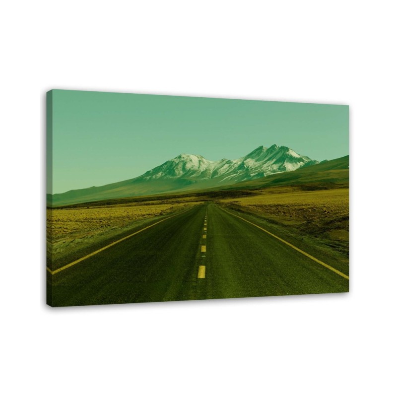 Living room Canvas painting - Arizona USA route 66 | FEEBY