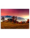 Canvas prints for bedroom modern - Hills with autumn trees | FEEBY