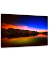 Canvas print - Sunset over a lake | FEEBY