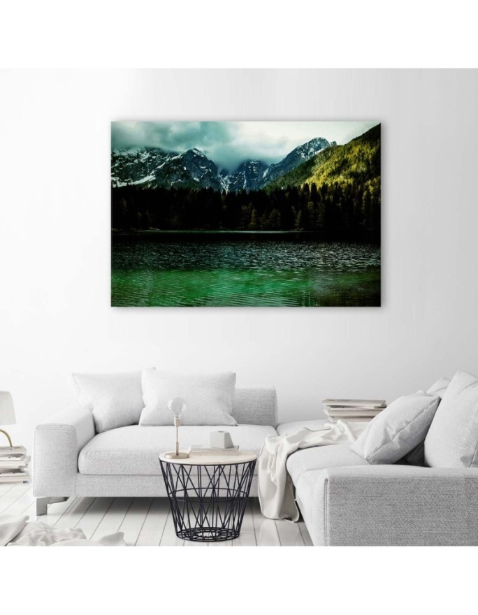 Canvas print - Mountains in the clouds | FEEBY