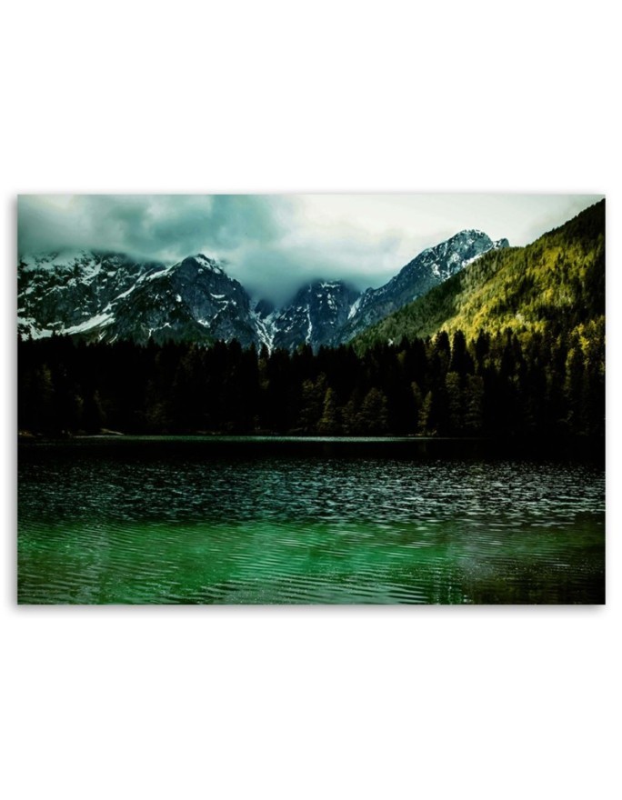 Canvas print - Mountains in the clouds | FEEBY