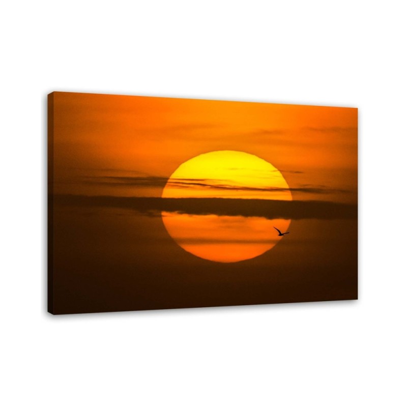 Sunset - Canvas painting | FEEBY